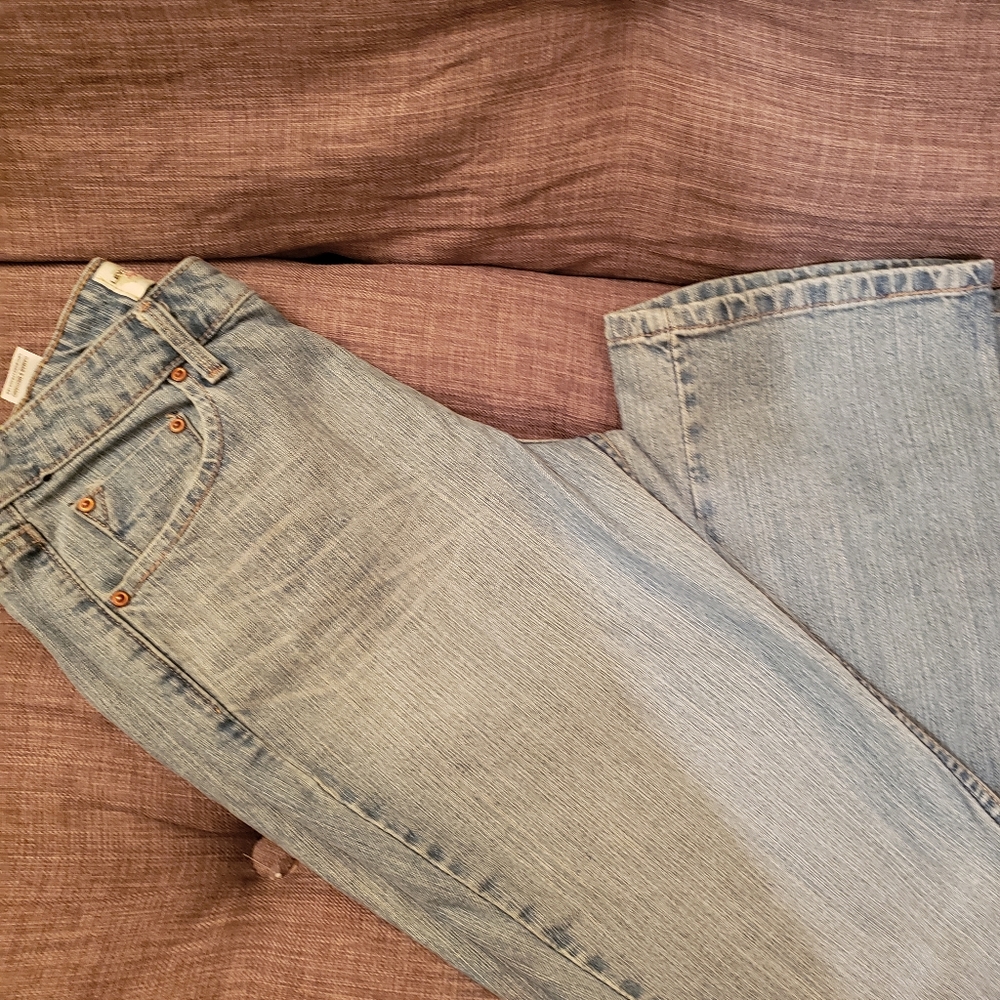 Levi strauss boot cut midrise womens blue jeans